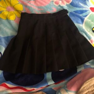 School girl tennis skirt